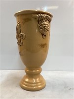 Ceramic Yellow Urn Vase