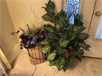 Basket, Flowers
