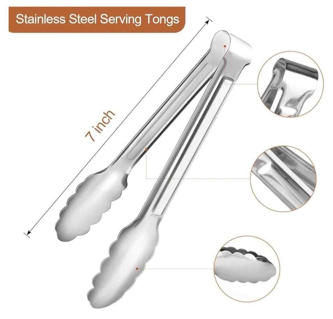 Six pack mini tongs