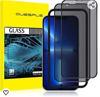 2 Pack QUESPLE Privacy Screen Protector for