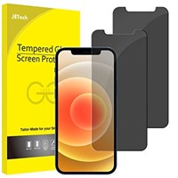 JETech Privacy Screen Protector for iPhone 12/12