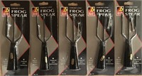 Five New in the Package Frog Spears