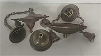 Brass chandelier parts