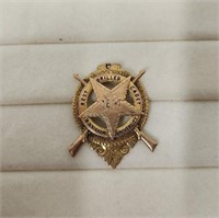 14K Gold 1897 Best Drilled Cadet Baylor University