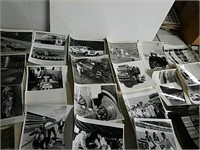 Several vintage black-and-white 8 x 10 and other