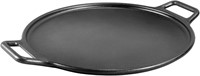 14 Inch Seasoned Cast Iron Pizza Pan  Cookware