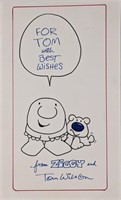 Ziggy Tom Wilson signed sketch