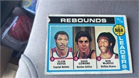 1975 Topps 1974-75 NBA Scoring Avg Leaders McAdoo