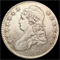 1818/7 Capped Bust Half Dollar LIGHTLY CIRCULATED