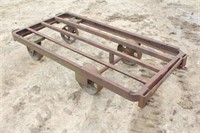 Steel Wheeled Cast Iron Dock Cart, 36"x72"