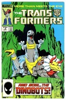 Transformers #8 2nd PR (1985) 1st DINOBOTS!