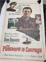 The Password is Courage 27"x31" Movie Poster