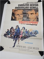 Vintage Poster, Counterpoint See Cond. 27"x39"