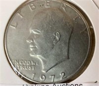 1972 ike dollar coin