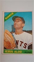 1966 TOPPS #242 JESUS ALOU SAN FRANCISCO GIANTS CO