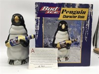 Budweiser Bud Ice Penguin Character Stein