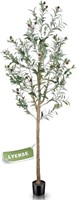 LYERSE 5ft Artificial Olive Tree