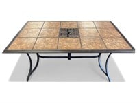 Outdoor Slate Top Patio Table