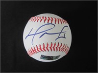 David Ortiz Signed Baseball Heritage COA