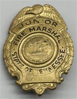 VTG Tennessee Junior Fire Marshall Badge Pin