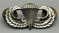 Sterling Silver Paratroopers Airborne c/b Wings