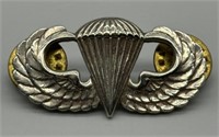 Sterling Silver Paratroopers Airborne c/b Wings