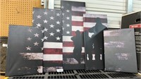 Five piece patriotic picture