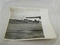 Vintage black and 8 x 10 photo taken at Riverside