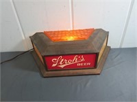 *Stroh's Lighted Sign