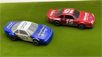 2 TYCO NASCAR SLOT CARS-IN GREAT CONDITION