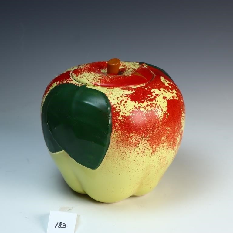 Vintage Apple cookie jar 50â€™s