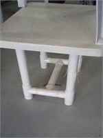 Pvc pipe table
