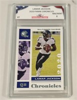 2020 Panini Chronicles #7 Lamar Jackson Card