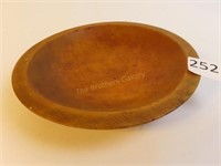 Wooden Shallow Bowl - 6.75" Dia
