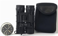 Wrist Compass, 10 x 25 Binoculars