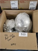 50ct assorted sized disco balls