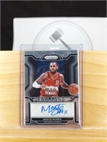 2021-22 Panini Prizm Monte Morris Autograh