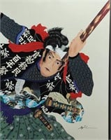 Hisashi Otsuka "Musashi the Warrior" Print