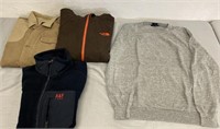 4 PCs Of Men’s Sweater/Jackets Size Large