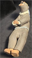 Folk art reclining guy