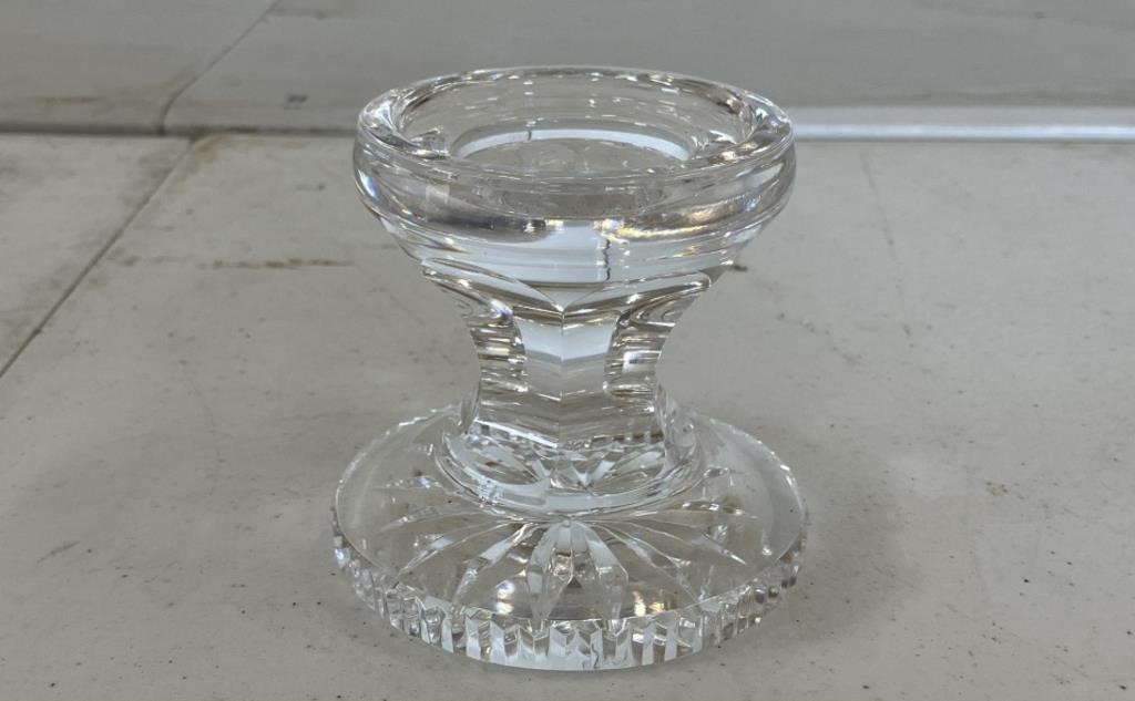 VTG Waterford Crystal Pillar Candleholder