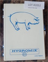 PLASTIC CASE OF HYGROMIX WORM KILLER