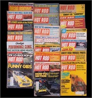 Vintage Hot rod and Drag Magazines