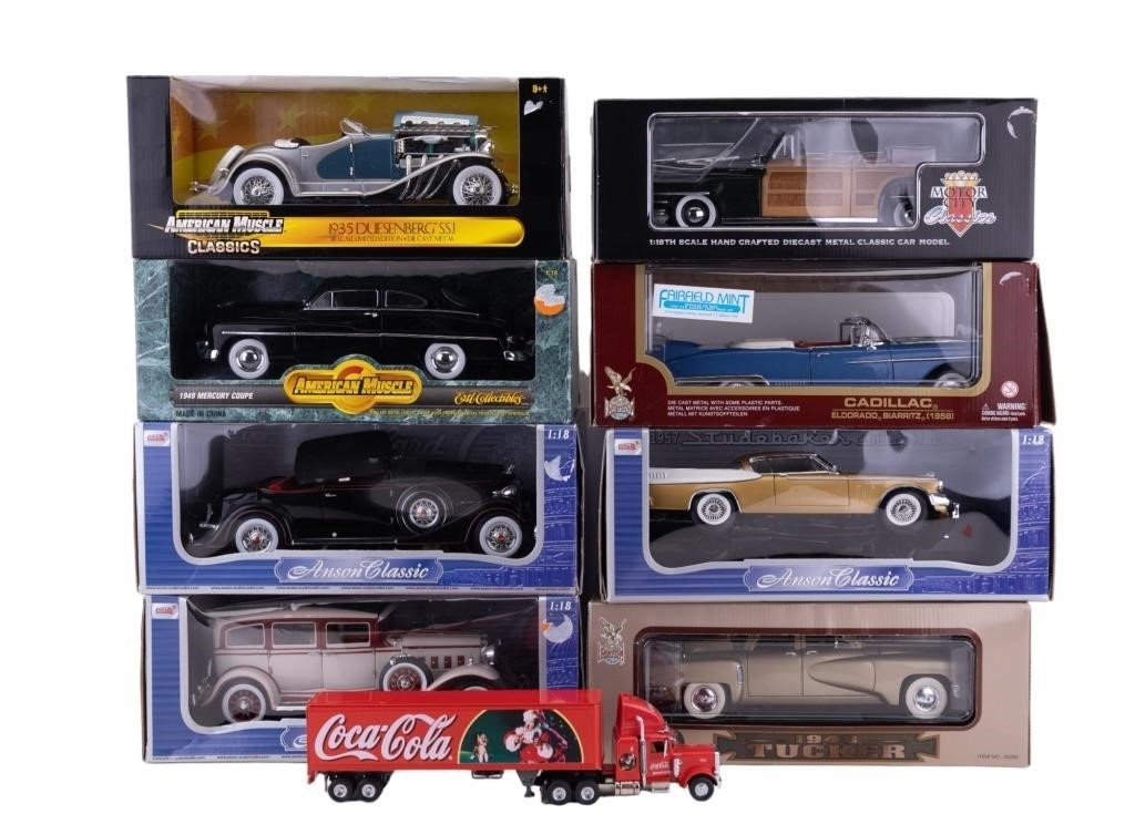 Collectible 1/8 scale Die Cast Cars
