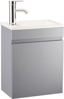 $140 16" Bathroom Vanity W/Sink Combo