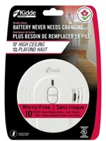Battery Operated Smoke Alarm with Hush Button