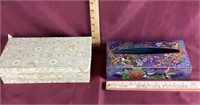 Antique Cloisonne Tissue Box/holder