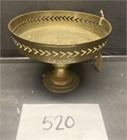 Vintage Brass Trinket Holder / Vase