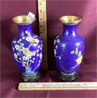 Antique Cloisonne Vases