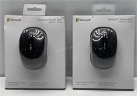 Lot of 2 Microsoft Bluetooth Mice - NEW